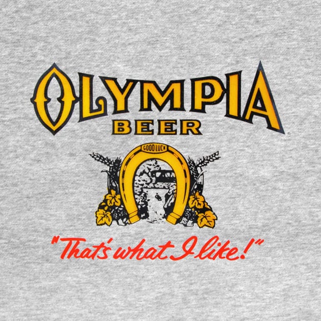 Olympia Beer by MindsparkCreative